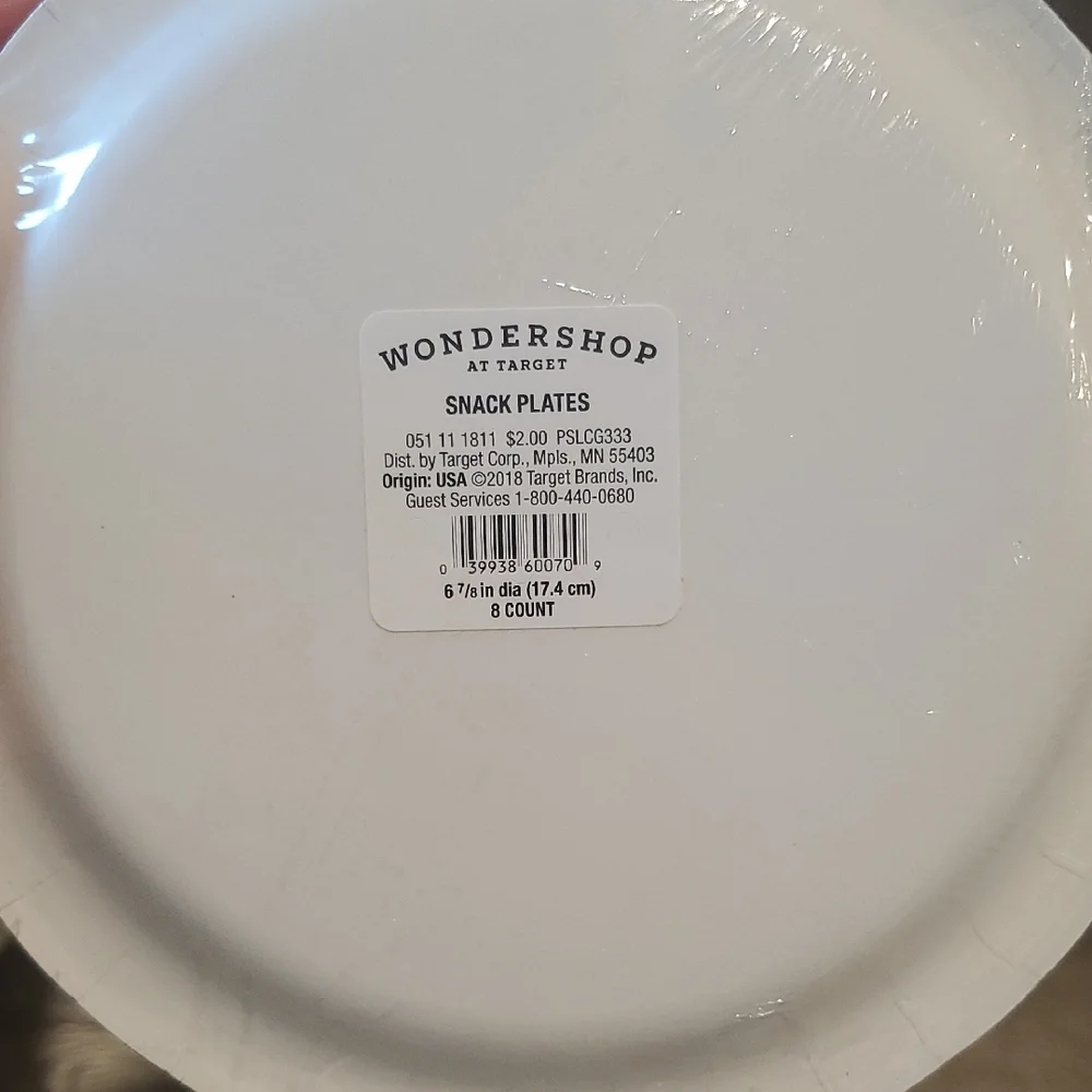 Last Call - Wondershop Festive Llama and Unicorn Paper Plates - Teal and Red
